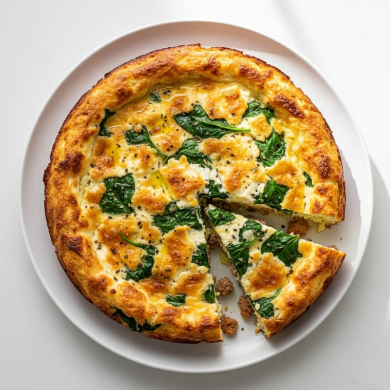 Golden Crispy Spinach and Feta Pie