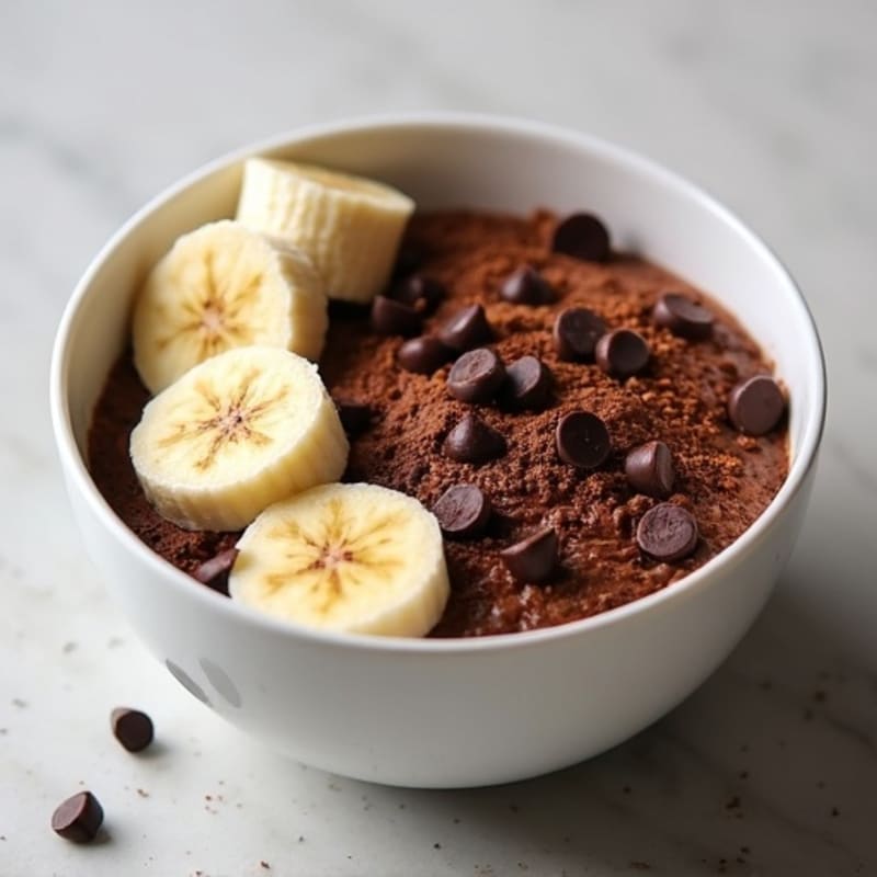 Triple Chocolate Protein Fudge Bowl