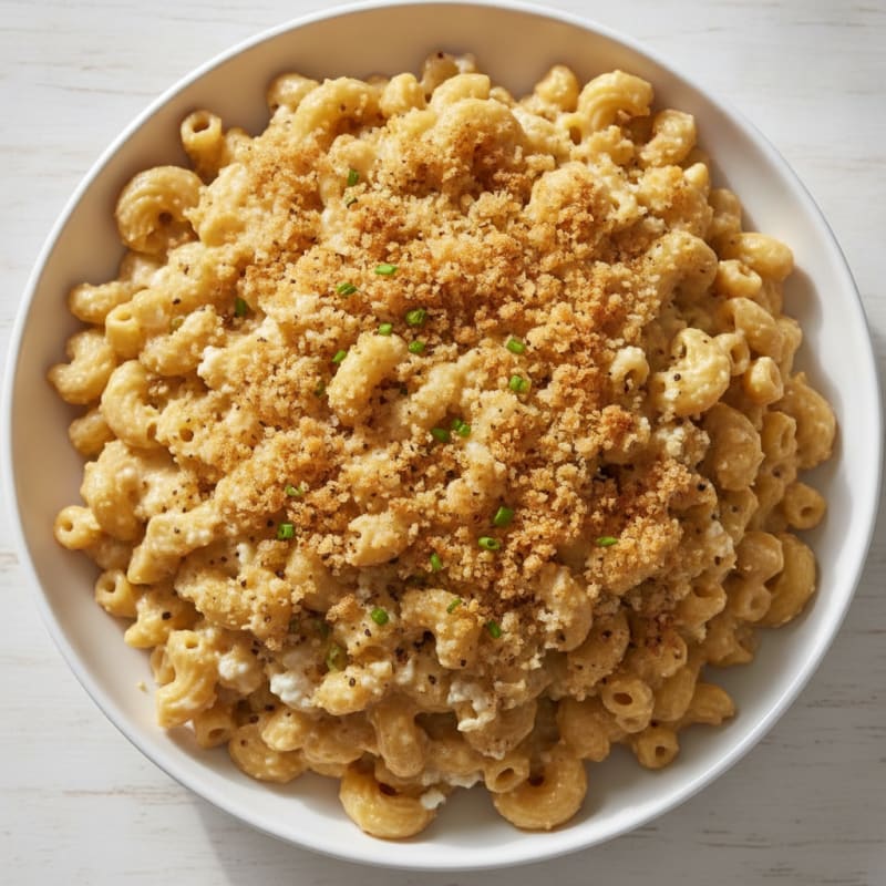 High-Protein Baked Macaroni and Cheese
