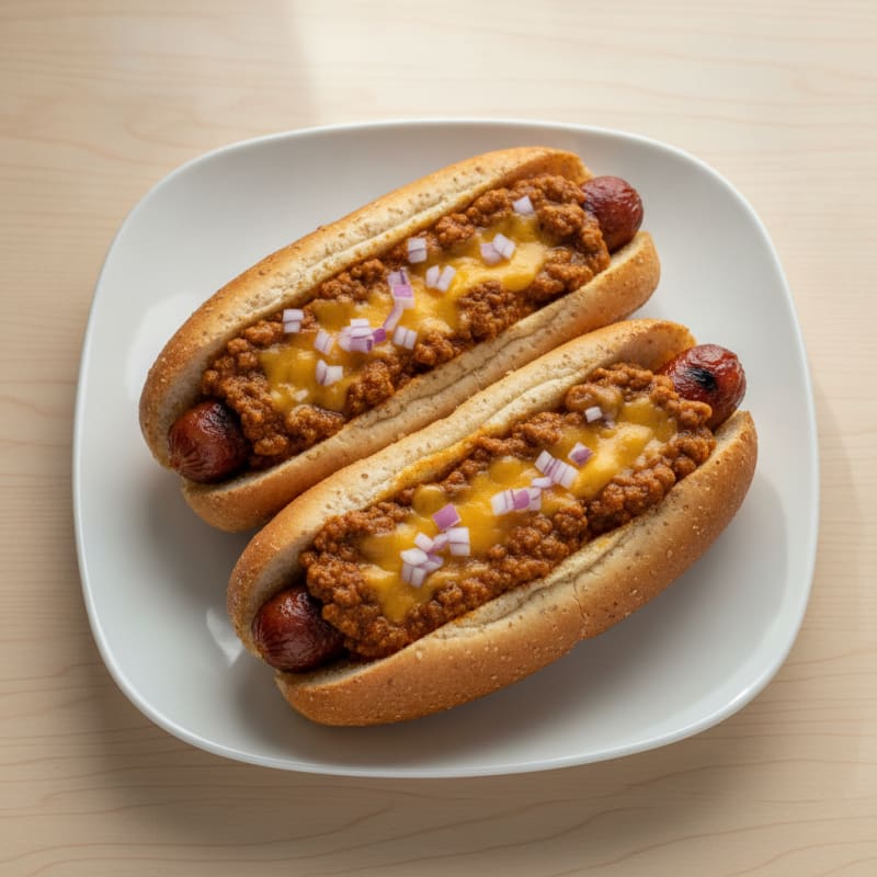 Classic Chili Cheese Hot Dogs