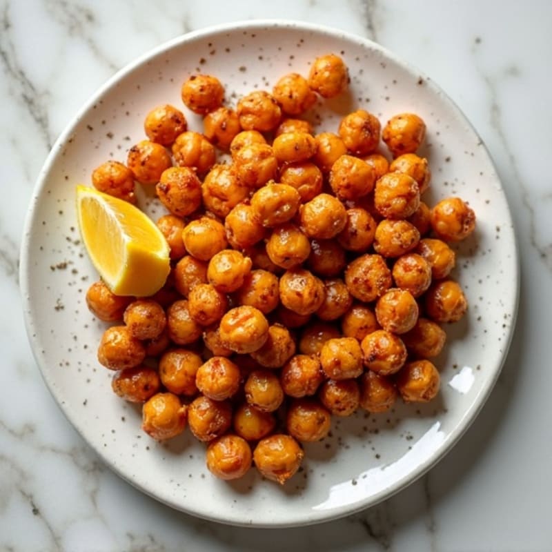Crispy Roasted Chickpeas with Smoky Paprika