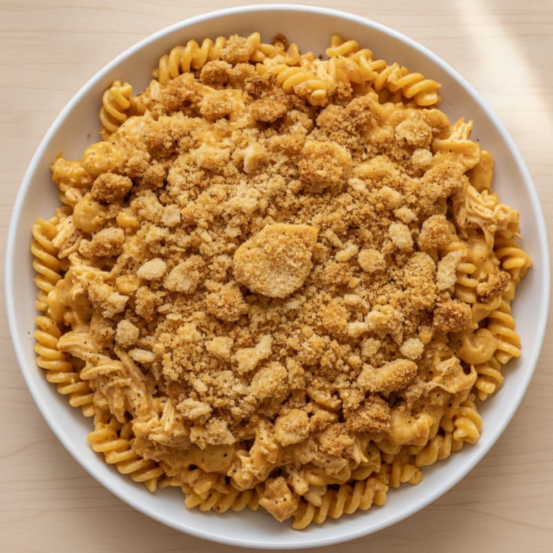 Baked Macaroni and Cheese with Toasted Breadcrumbs