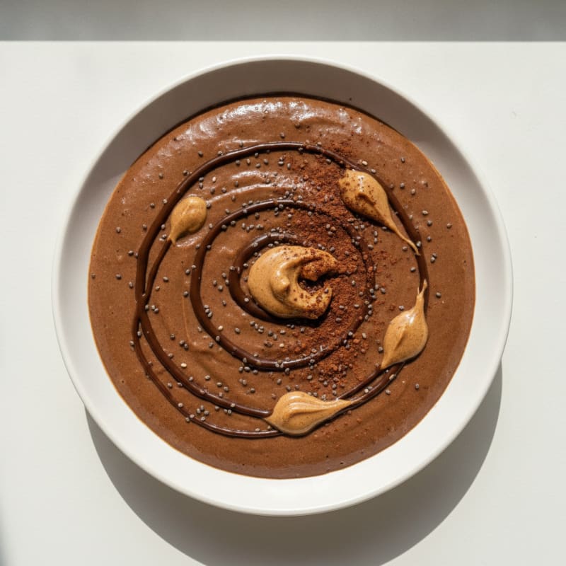Silky Chocolate Protein Pudding
