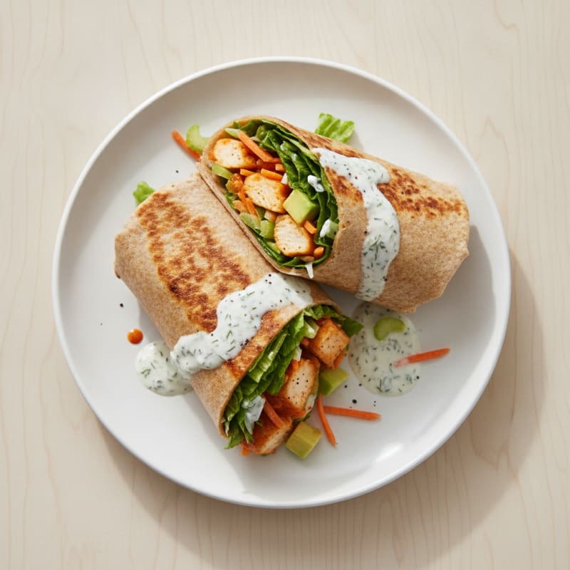 Buffalo Chicken Ranch Wrap