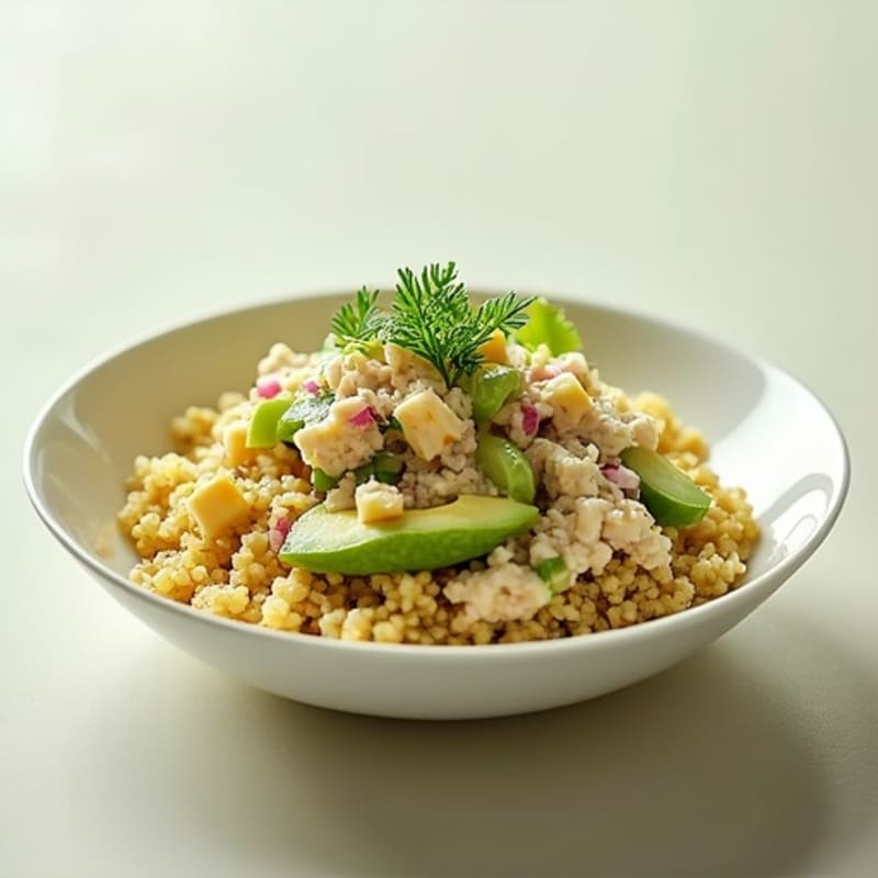 Lemon-Dill Tuna Salad with Fresh Herbs