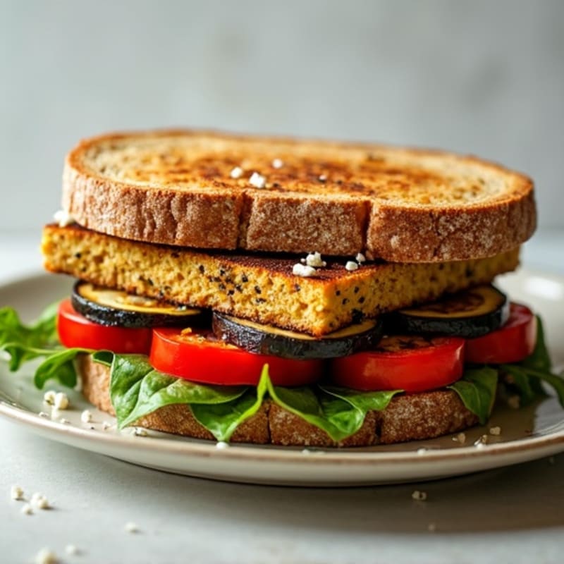 Hearty Grilled Vegetable Sandwich