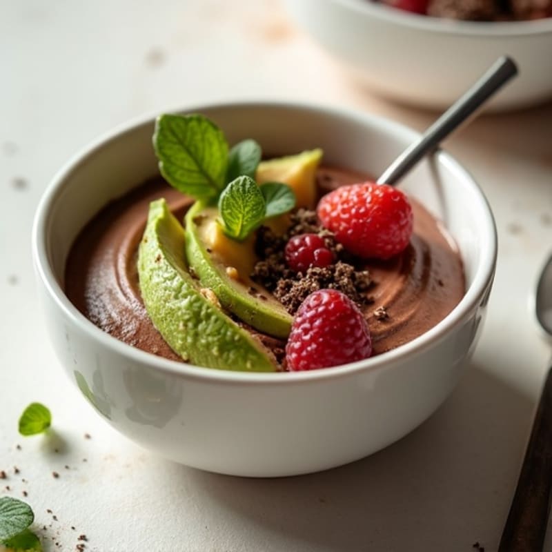 Creamy Chocolate Avocado Mousse