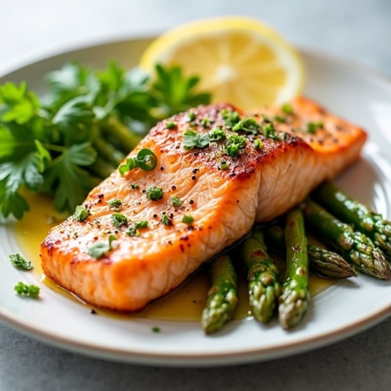 Lemon Herb Grilled Salmon