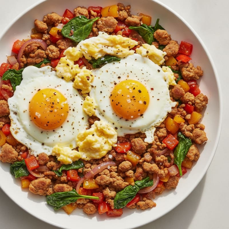 Hearty Grand Slam Breakfast Skillet