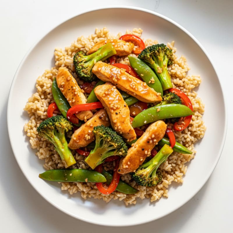 Teriyaki Chicken and Broccoli Stir-Fry