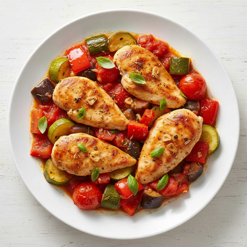 Zesty Roasted Vegetable Ratatouille