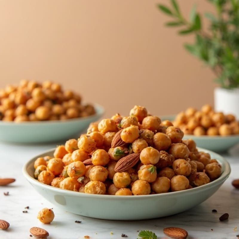 Crunchy Roasted Chickpea Trail Mix