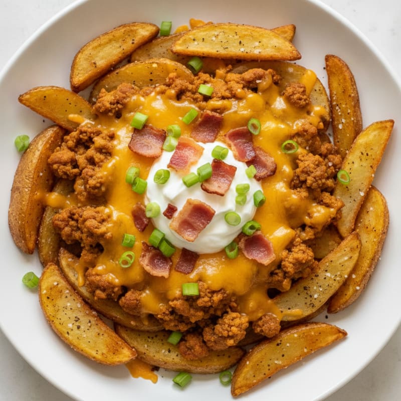 Loaded Bacon Cheddar Fries