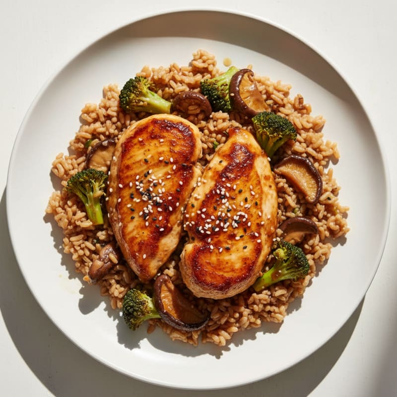 Savory Umami Chicken Dinner