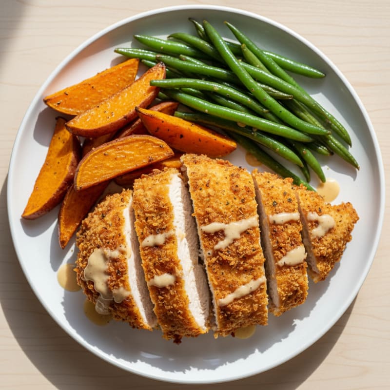 Crispy Buttermilk Fried Chicken Feast