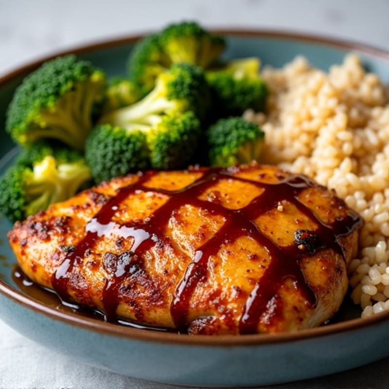 Sheet Pan Teriyaki Chicken with Roasted Crispy Broccoli