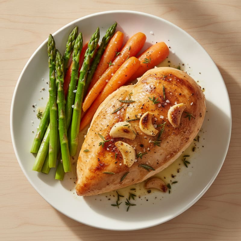 Garlic Herb Roasted Chicken