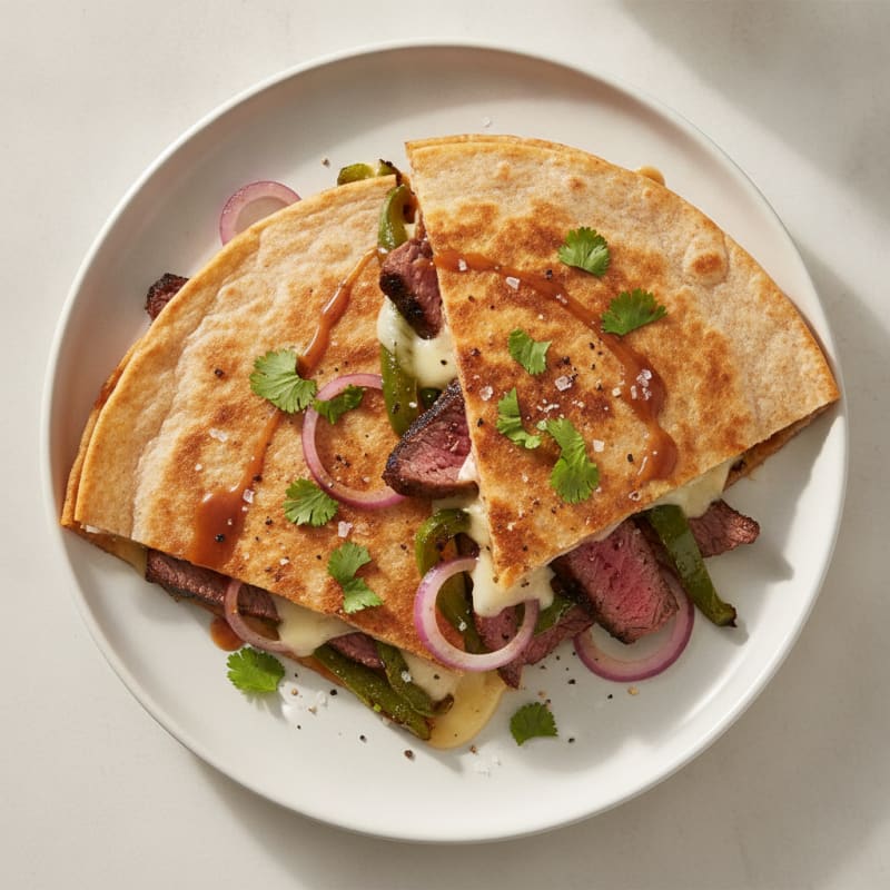 Steak and Poblano Quesadillas