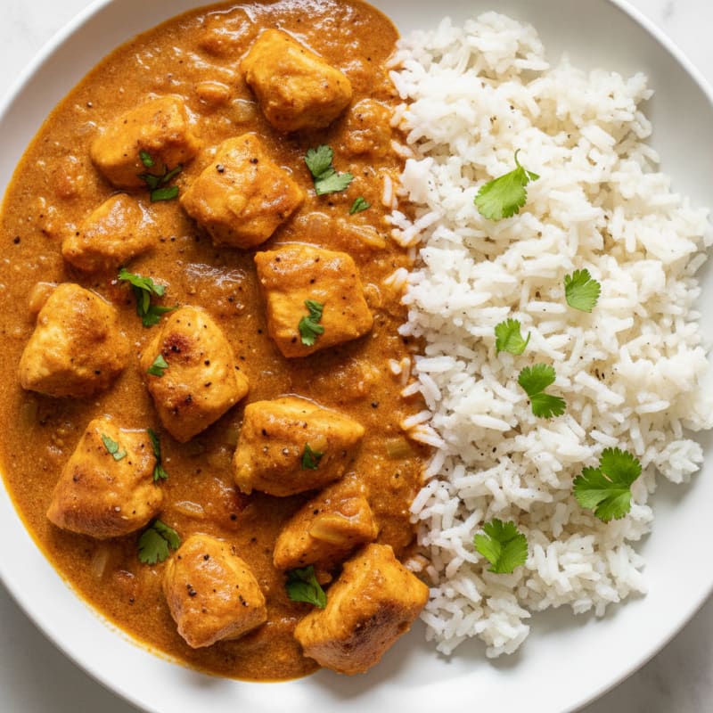 Chicken Tikka Masala with Basmati Rice