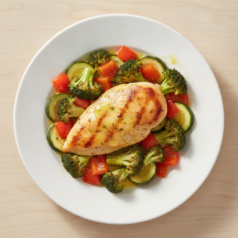 Lemon Herb Chicken and Roasted Vegetables