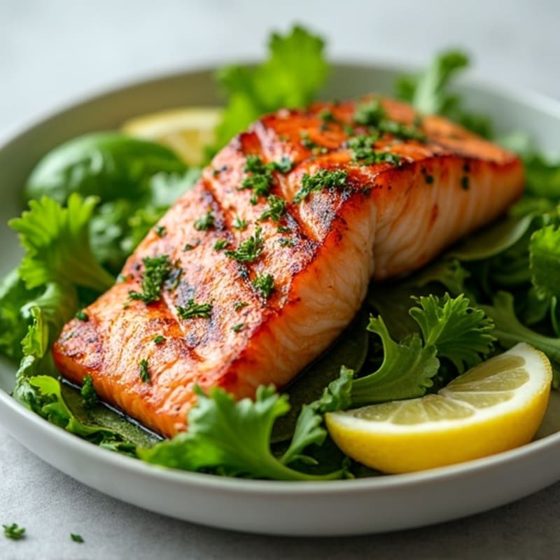 Citrus-Herb Grilled Salmon with Fresh Herbs