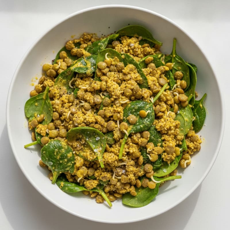 Sprouted Lentil and Hemp Power Bowl
