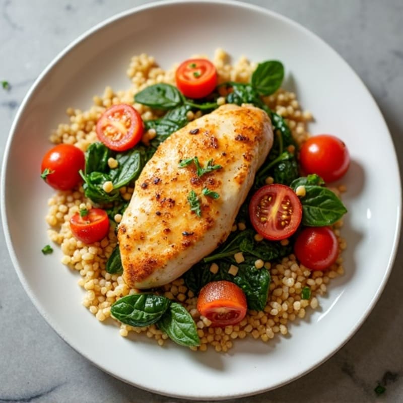 Healthy Creamy Spiced Chicken