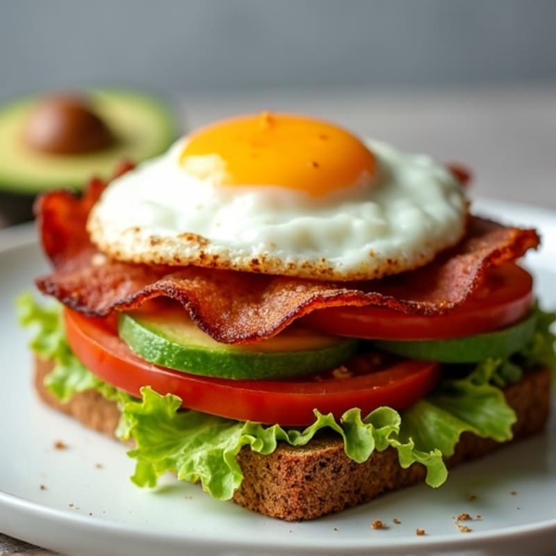 Whole Grain Crispy Bacon and Fresh Avocado BLT