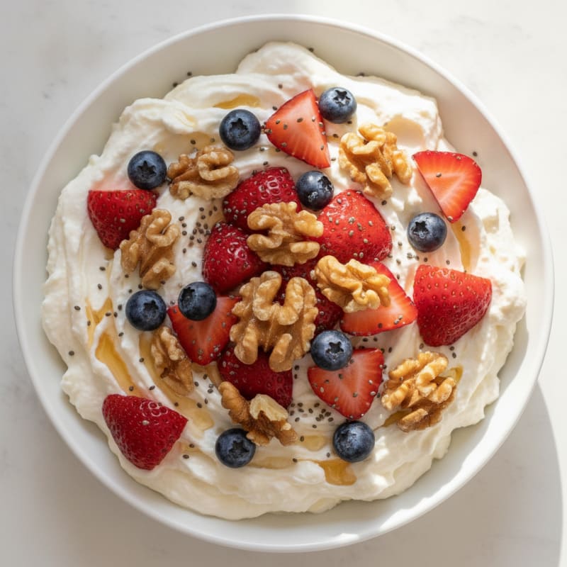 Cottage Cheese and Berry Protein Whip