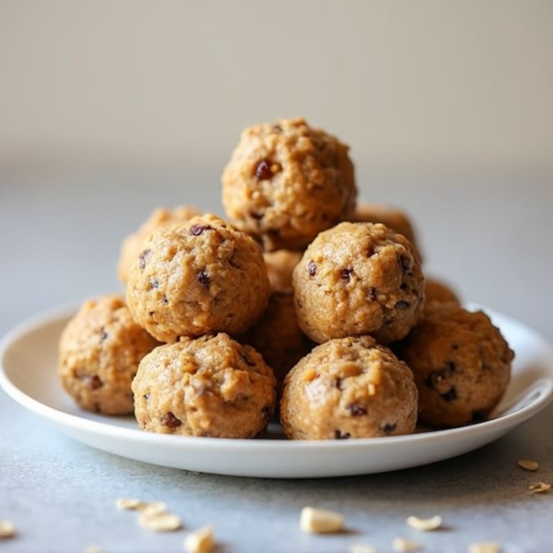 No-Bake Chewy Protein Cookie Dough Bites