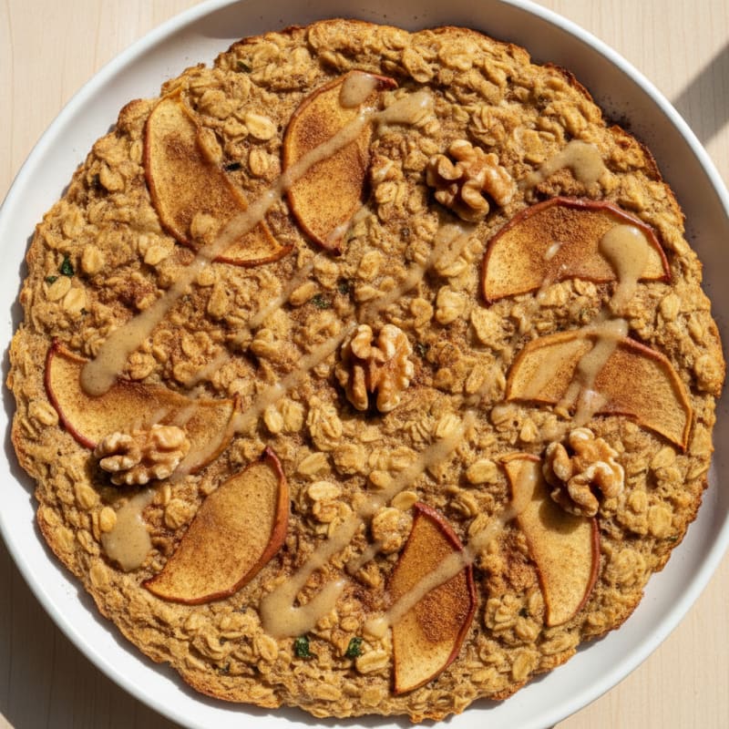 Apple Cinnamon Baked Oats