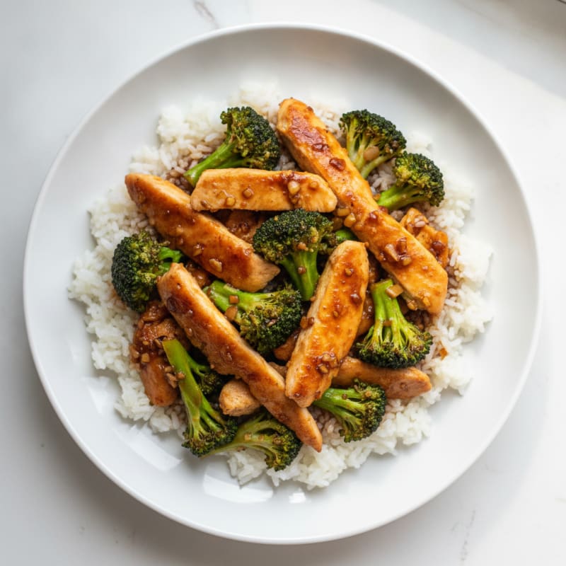 Teriyaki Chicken and Broccoli Stir-Fry