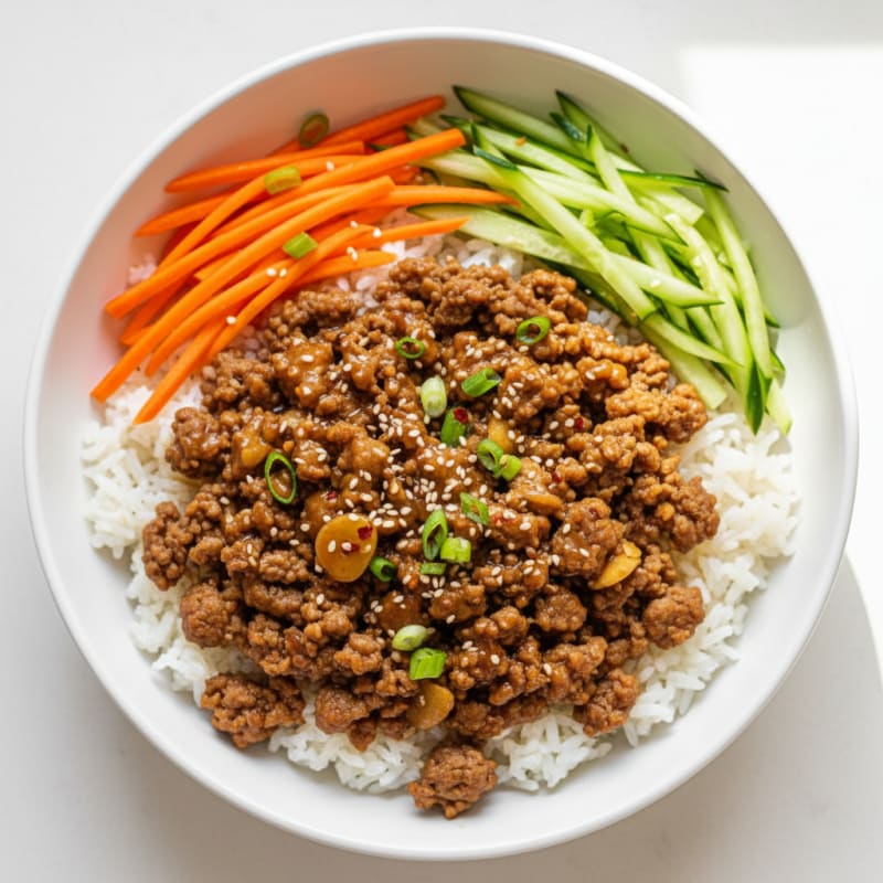Korean Beef Bulgogi Rice Bowl