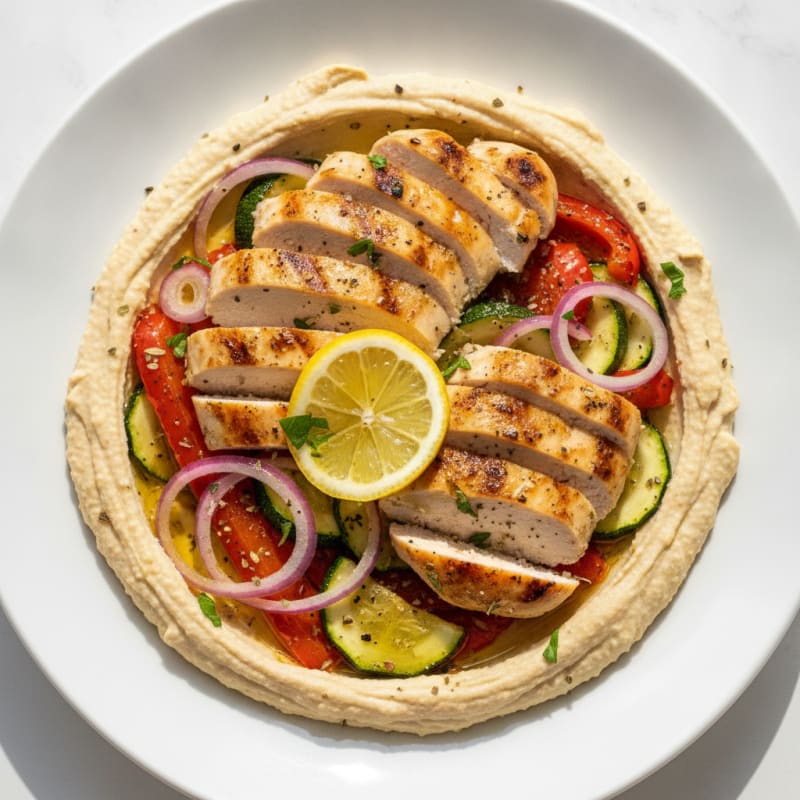 Mediterranean Hummus Platter