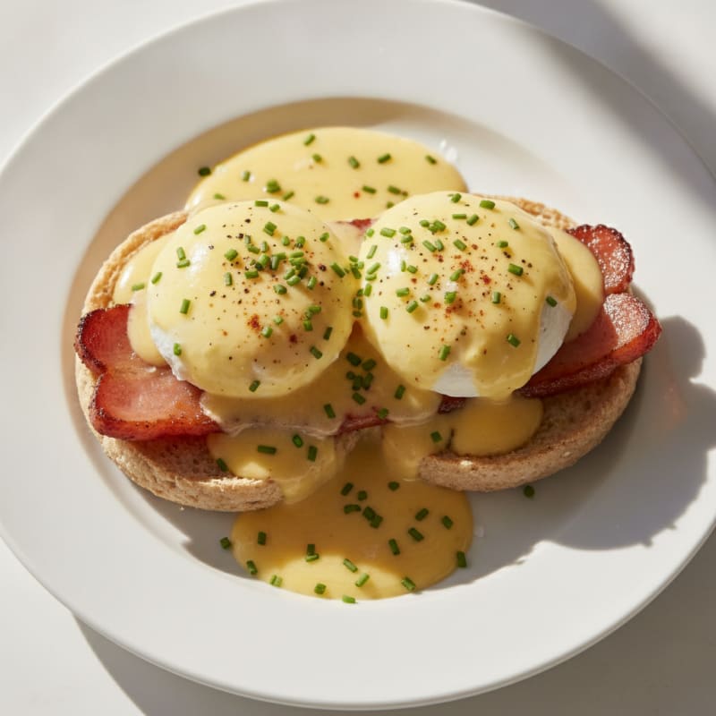 Classic Eggs Benedict with Hollandaise