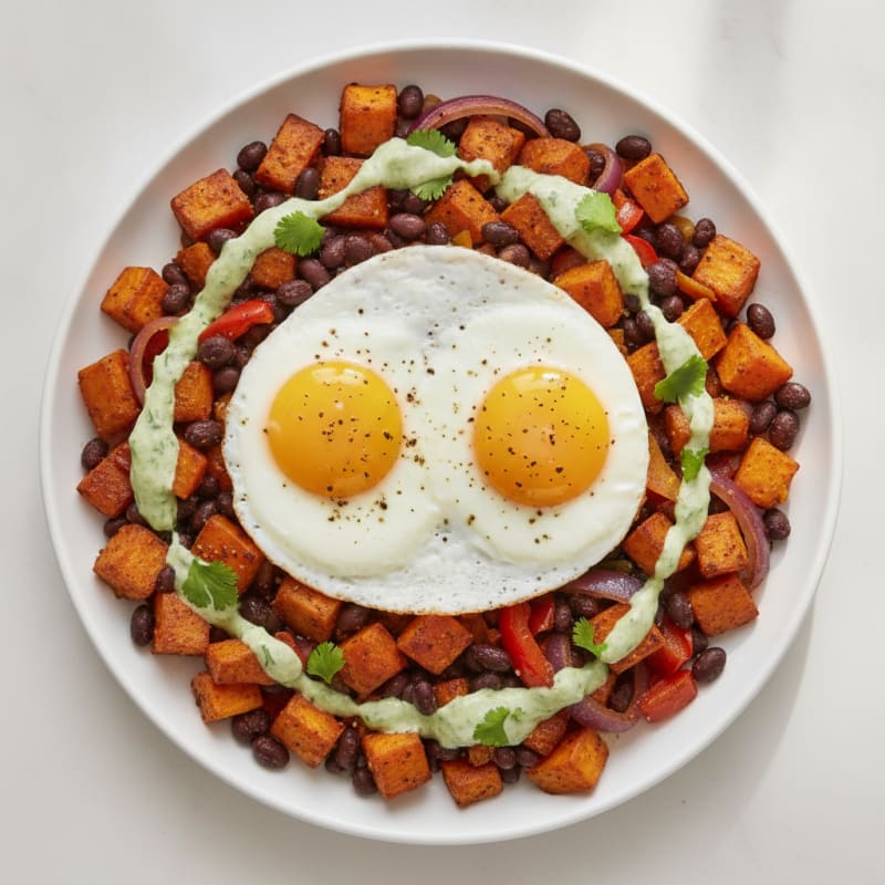 Sheet Pan Sweet Potato Hash