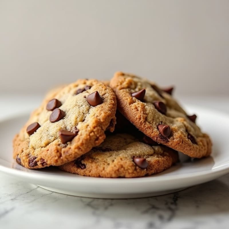 Protein-Packed Almond Flour Chocolate Chip Cookies