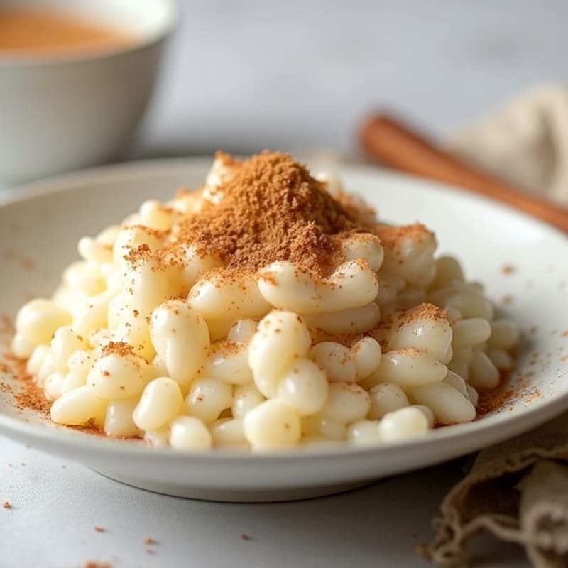 Creamy Protein Rice Pudding with Cinnamon