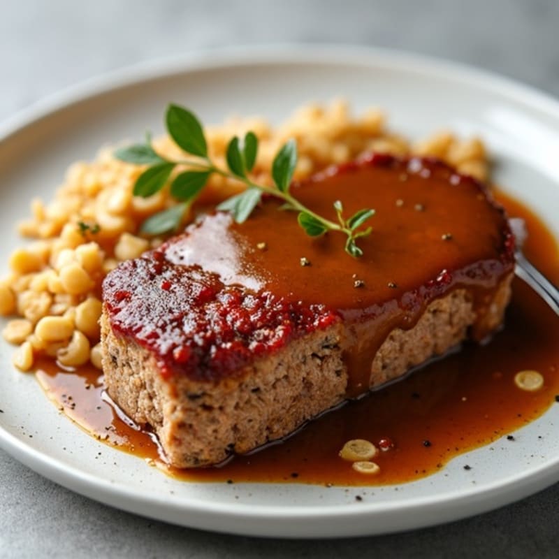 Lean Meatloaf with Savory Gravy