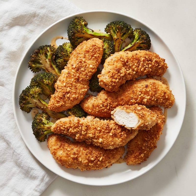 Spiced Baked Chicken Tenders