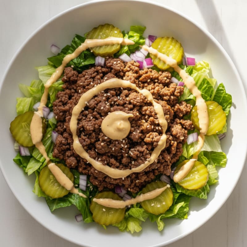 Big Mac Protein Bowl