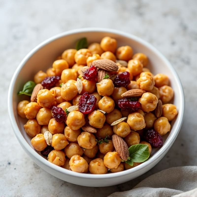 Crispy Roasted Chickpea Trail Mix