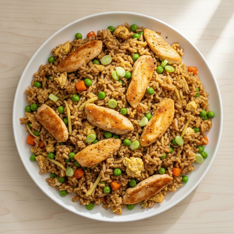 Chicken Fried Rice Skillet