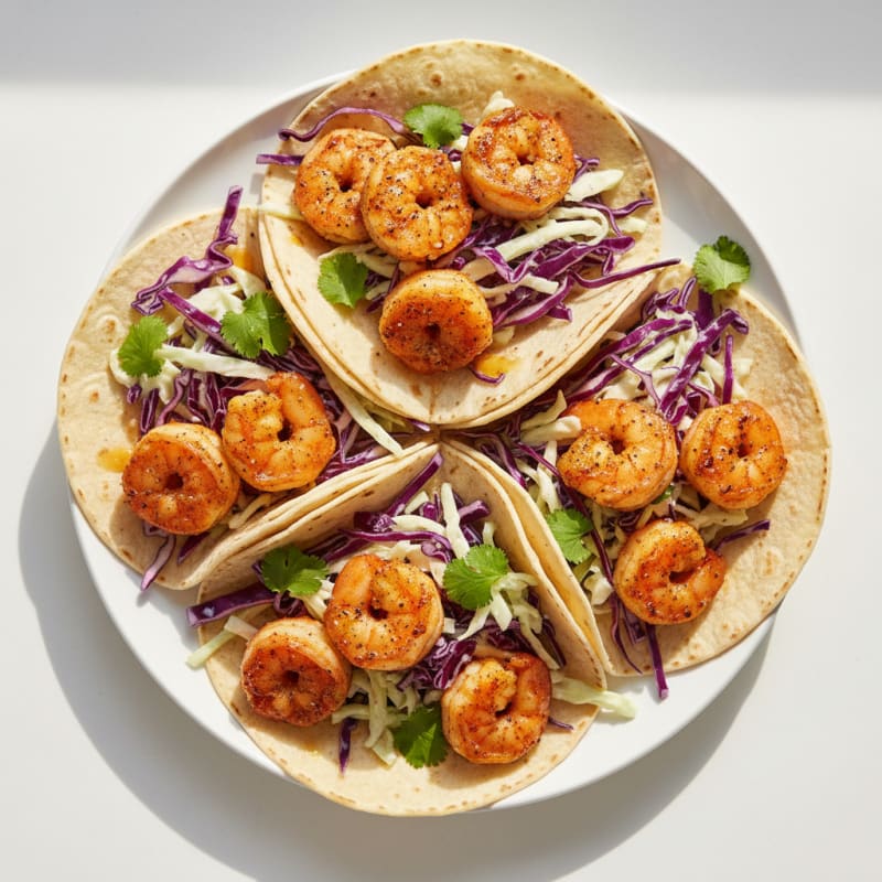 Smoky Chili-Lime Shrimp Tacos