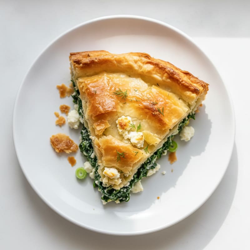 Spinach and Feta Phyllo Pie