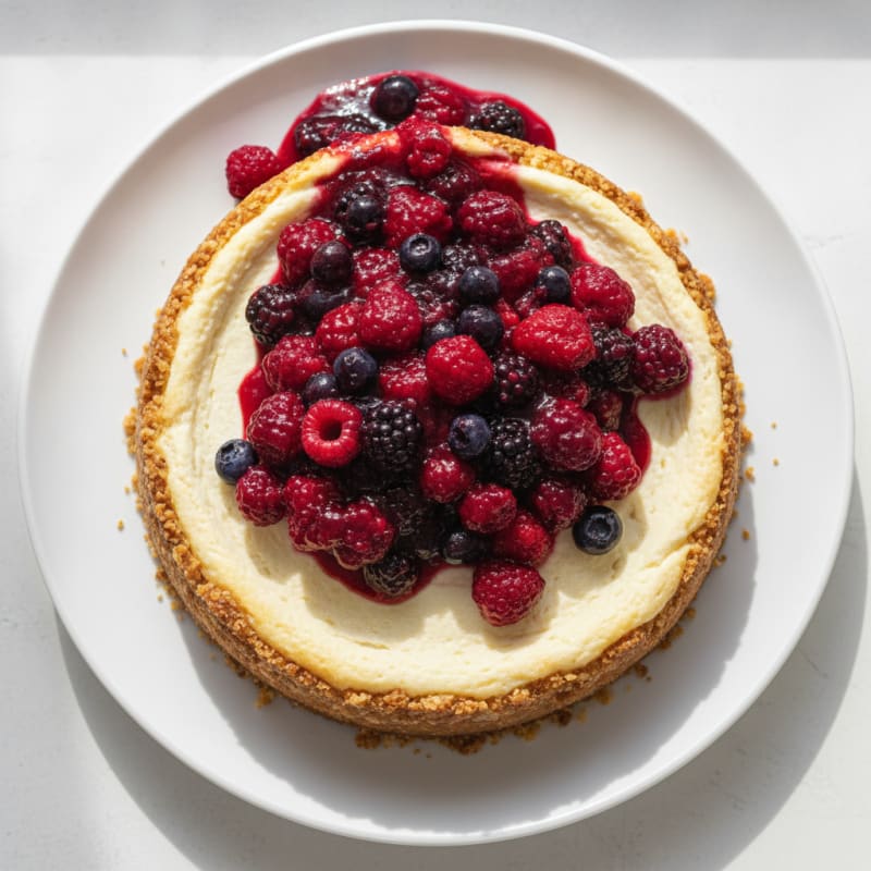 Greek Yogurt Protein Cheesecake