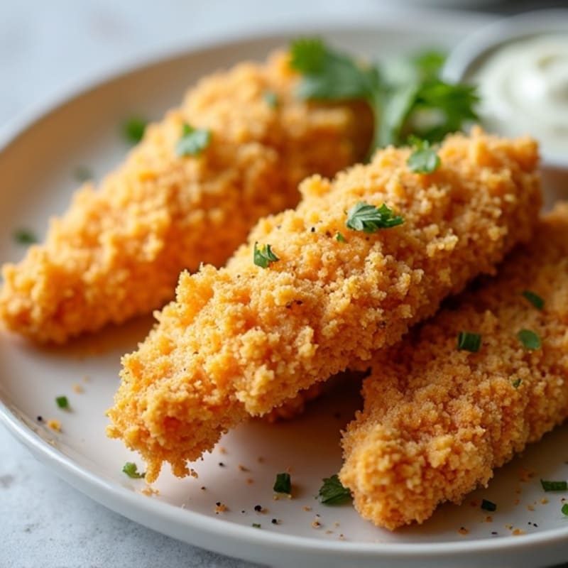 Crispy Air Fryer Parmesan Chicken Tenders