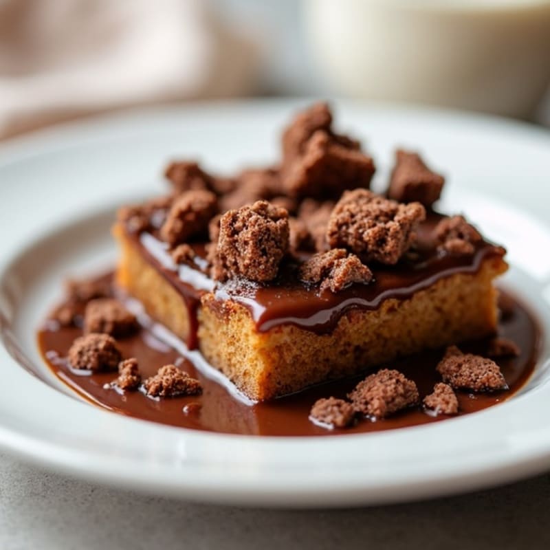 Chocolate Protein Bread Pudding