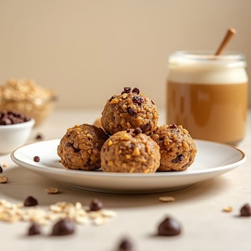 No-Bake Almond Butter Protein Bites