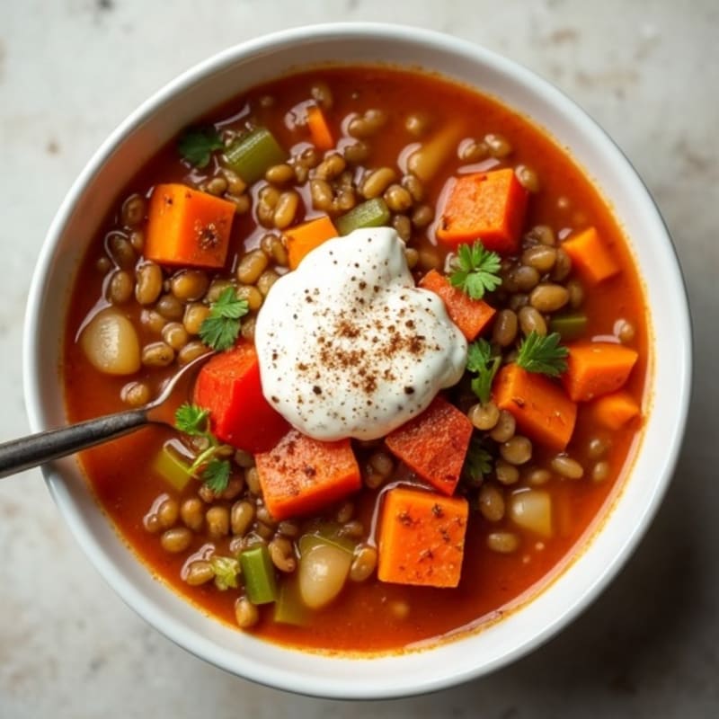 Hearty Spiced Lentil Soup